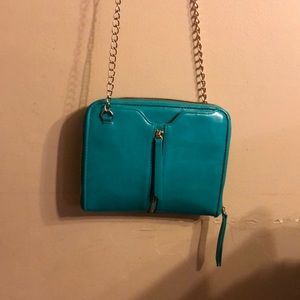 Teal purse